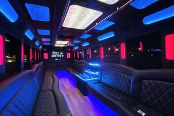 Clinton Limousine Bus Interior