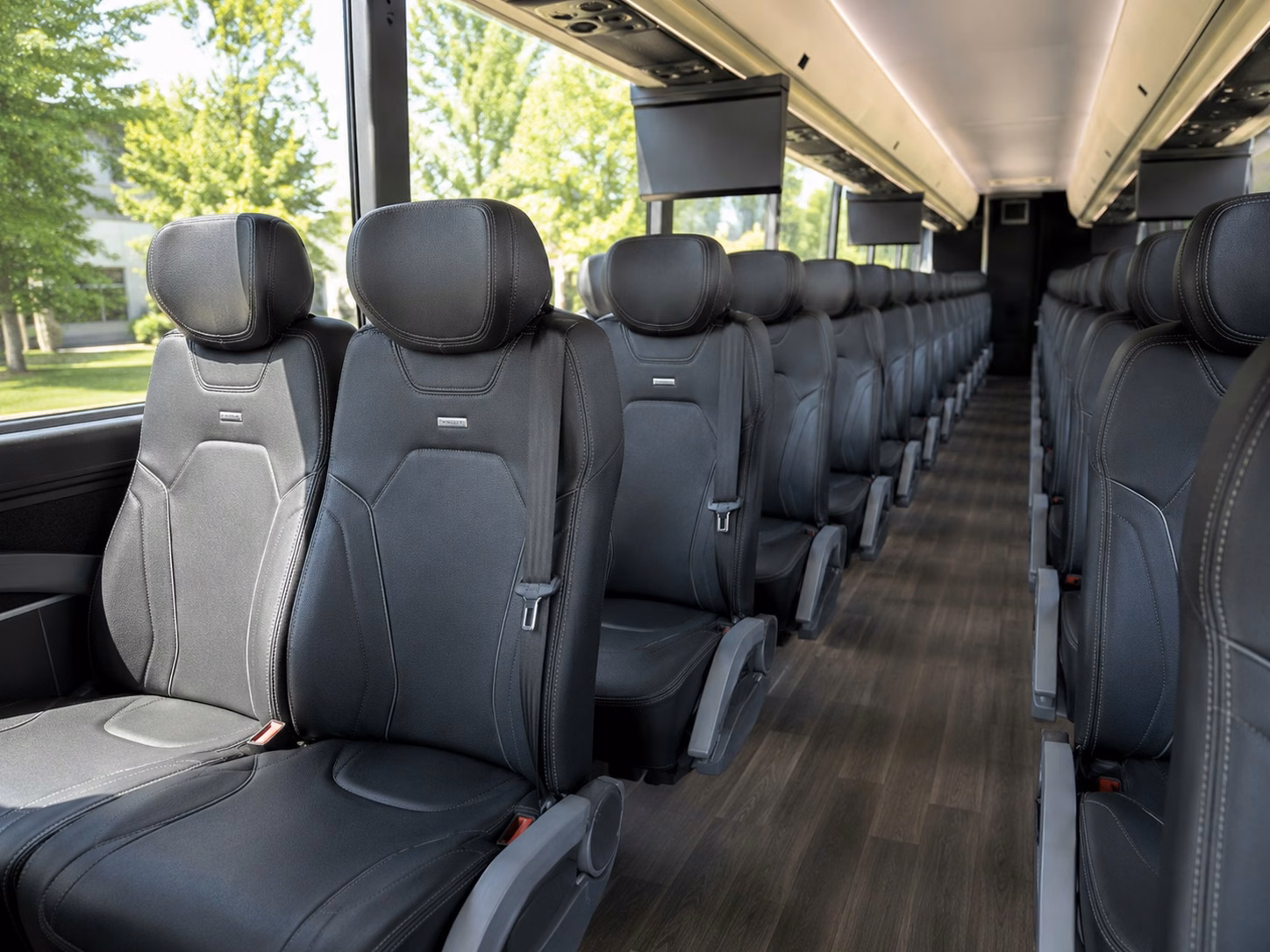clinton airport transfer charter bus rentals