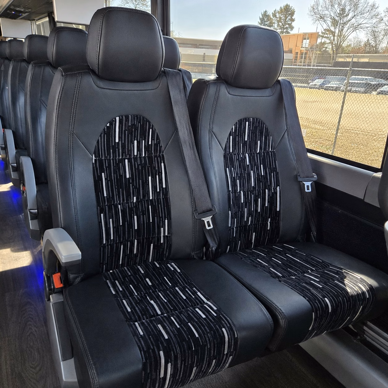 clinton concert charter bus rentals