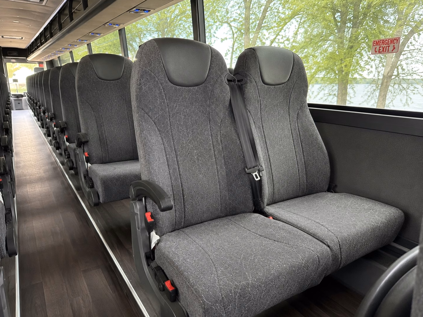 how bus type changes charter bus prices in clinton michigan