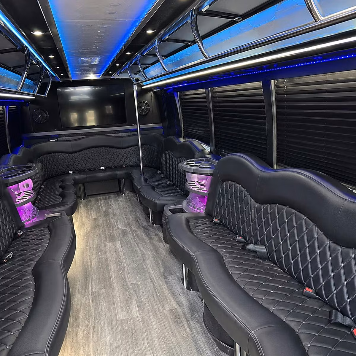 party bus interior